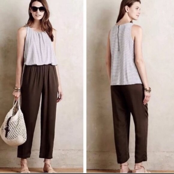 Anthropologie Elevenses Priya One Piece Jumpsuit - Picture 1 of 12
